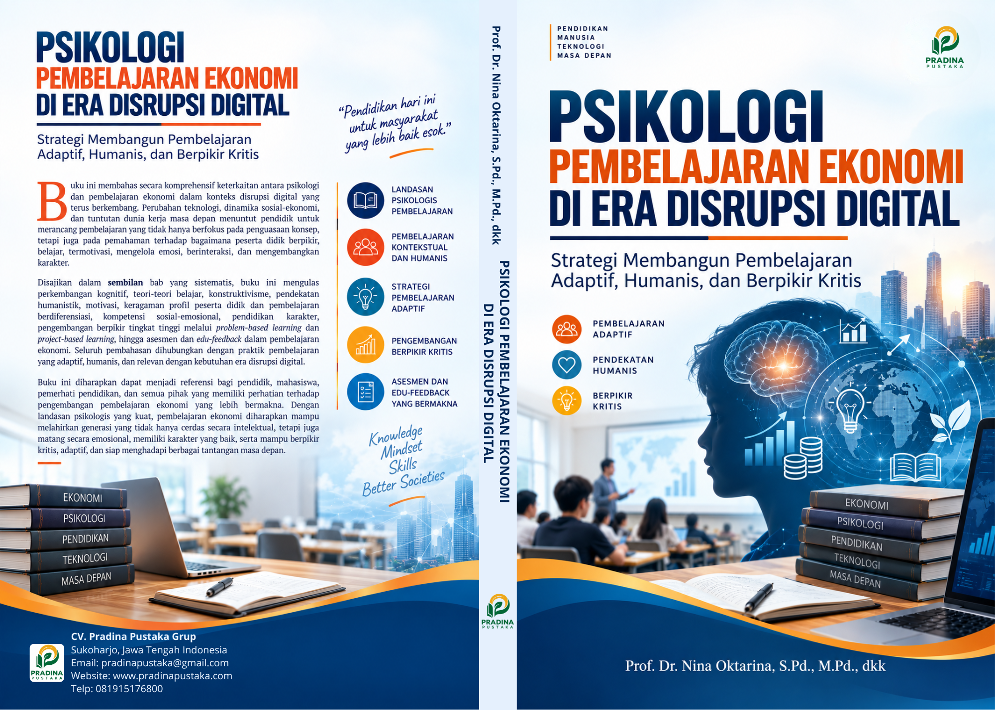 Psikologi Pembelajaran Ekonomi di Era Disrupsi Digital: Strategi Membangun Pembelajaran Adaptif, Humanis, dan Berpikir Kritis