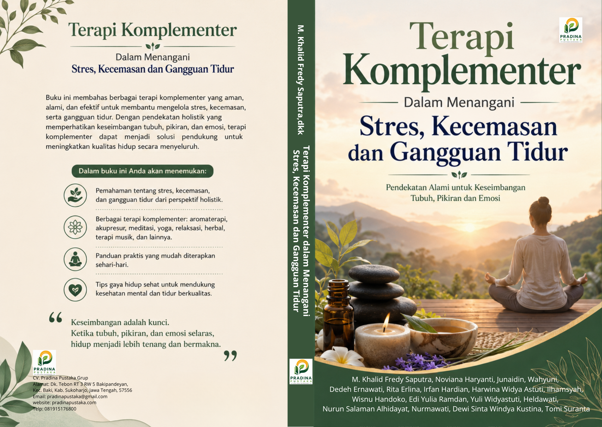 Terapi Komplementer dalam Menangani Stres, Kecemasan dan Gangguan Tidur